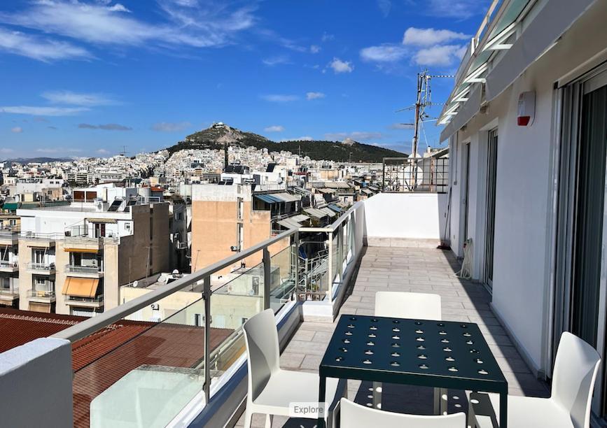 Pratinou Penthouse Lägenhet Aten Exteriör bild